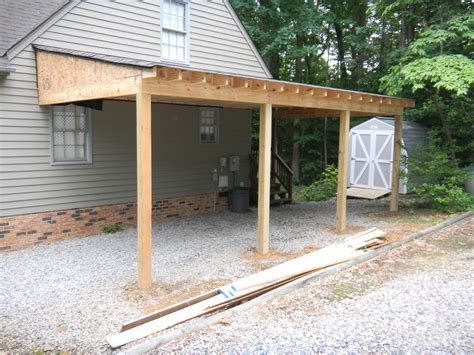 how to build a carport attached to the house|How To Build a Carport Attached To The Side Of Your .